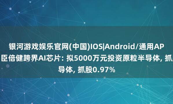 银河游戏娱乐官网(中国)IOS|Android/通用APP下载 汤臣倍健跨界AI芯片: 拟5000万元投资原粒半导体， 抓股0.97%